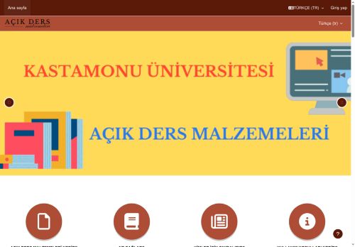 Ana sayfa | Açık Ders