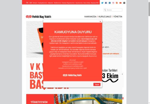 VKV Vehbi Koç Vakfı