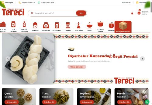 Yöresel Bakkal | Yörelerinden Getirilen Doğal Lezzetler