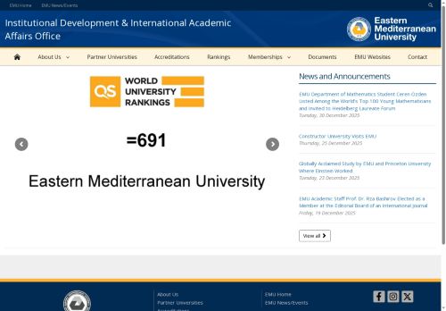 EMU - Institutional Development & International Academic Affairs Office