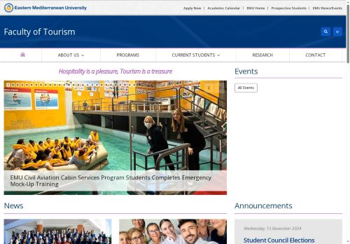 EMU - Faculty of Tourism | Faculty of Tourism