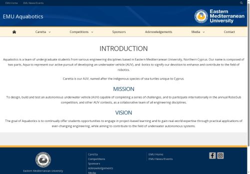 EMU - Home | Aquabotics