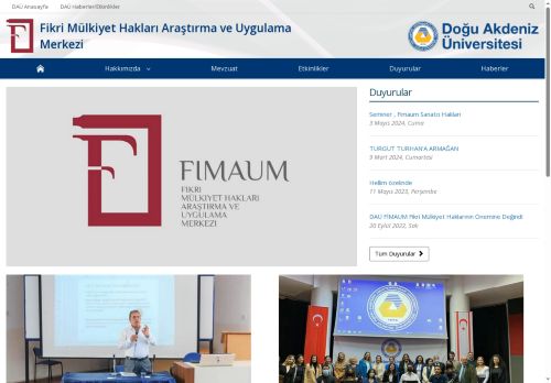 DAÜ - Fikri Mülkiyet Hakları Araştırma ve Uygulama Merkezi