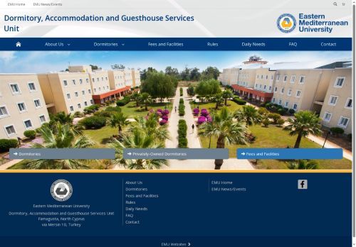 EMU - Dormitory, Accommodation and Guesthouse Services Unit