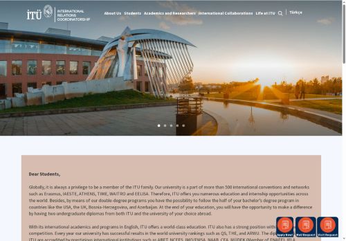 İTÜ | International Relations Coordinatorship