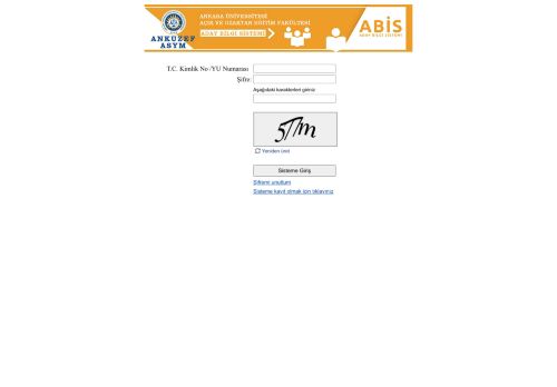 Ankara Üniversitesi Sınav Yönetim Merkezi - ASYM