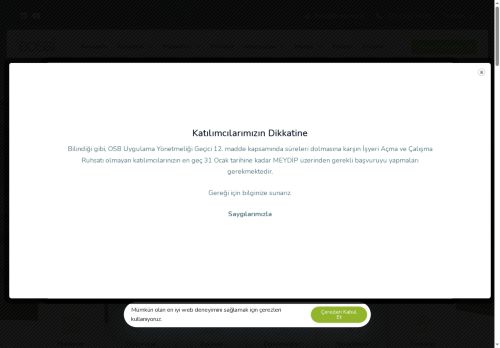 Bergama Organize Sanayi - Anasayfa