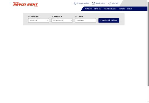 Malatya Kayısı Kent | Otobüs Bileti