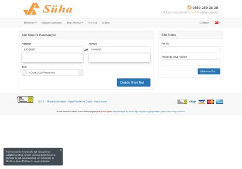 Süha Turizm - Üye Ol, Yeni Üye Kayıt