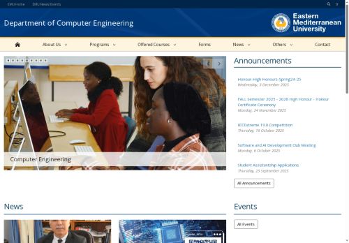 EMU - Department of Computer Engineering