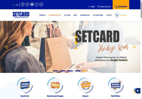 SETCARD - Türkiye'nin Yemek Kartı