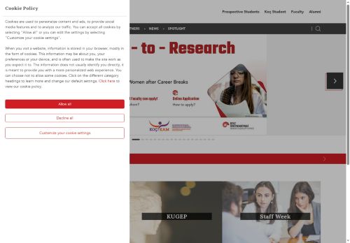 Gender Equality Office | Koç Üniversitesi