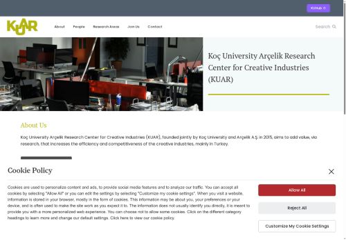 Koç University Arçelik Research Center for Creative Industries (KUAR)