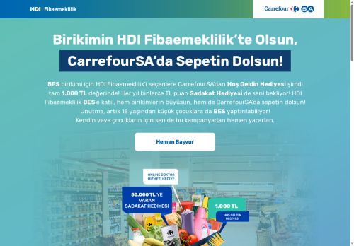 HDI Fibaemeklilik | CarrefourSA