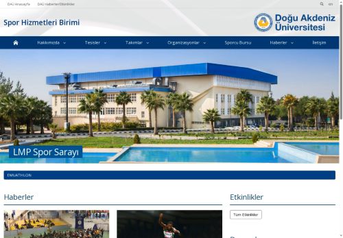 DAÜ - Spor Hizmetleri Birimi