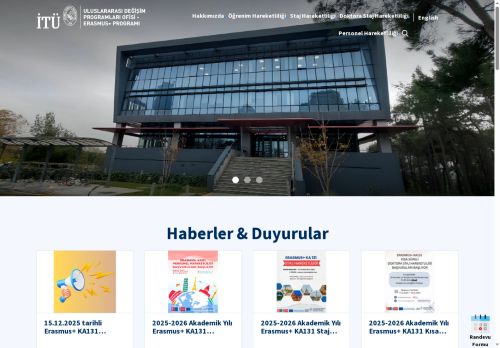Erasmus Program - İTÜ International Exchange Programme Office