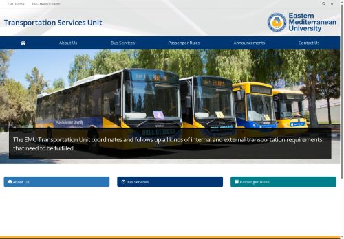 EMU - Transportation Services Unit