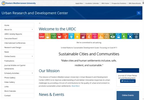 EMU - Welcome to the URDC | Urban Research and Development Center