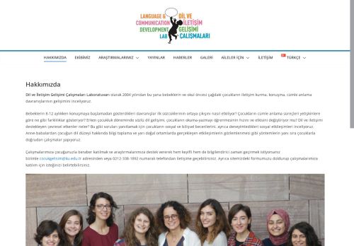 Dil ve İletişim Gelişimi Çalışmaları Lab