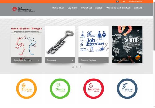 Koç University Kariyer Gelişim Merkezi - Ana Sayfa