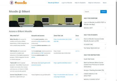 Moodle @ Bilkent