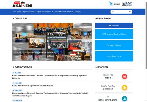 İnteraktif Video Eğitimleri – Ekap Akademi