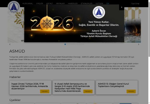 ASMÜD :: Türkiye Asfalt Müteahhitleri Derneği
