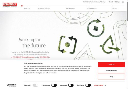Hoşgeldiniz // REMONDIS Global Websitesi // Turkye