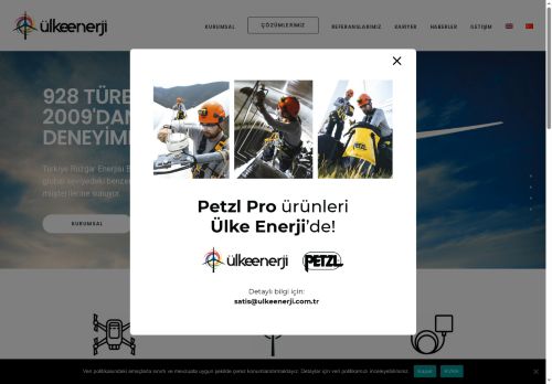 Anasayfa | Ülke Enerji | Rüzgar Türbin Bakımı