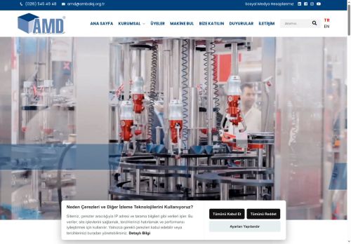 Ambalaj Makinecileri Derneği: AMD