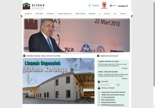 Elidaş | Ege Tarım Ürünleri Lisanslı Depoculuk A.Ş.