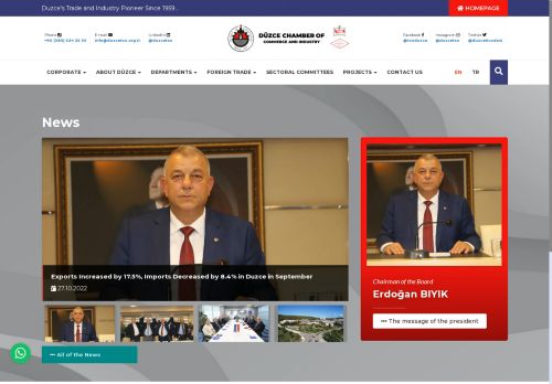 Düzce CCI | Homepage