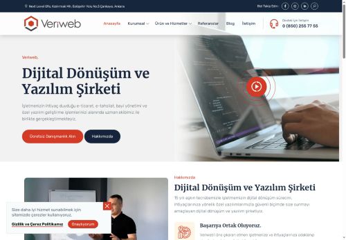 Veriweb - Dijital Dönüşüm ve Yazılım Şirketi