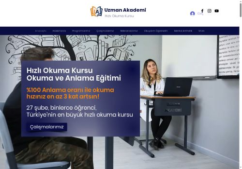 Uzman Akademi Hızlı Okuma Kursu | Kocaeli | uzmanakademi.com.tr