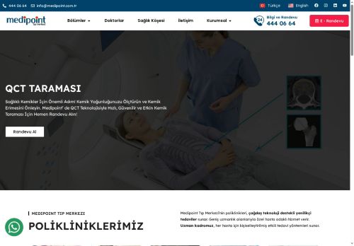 Sağlıkta Buluşma Noktanız - Özel Medipoint Tıp Merkezi