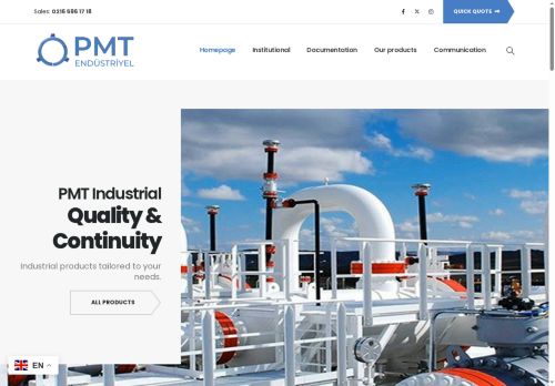 PMT Endüstriyel – Kalite & Süreklilik