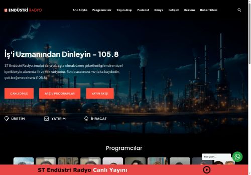 ST Endüstri Radyo – İş’i Uzmanından Dinleyin