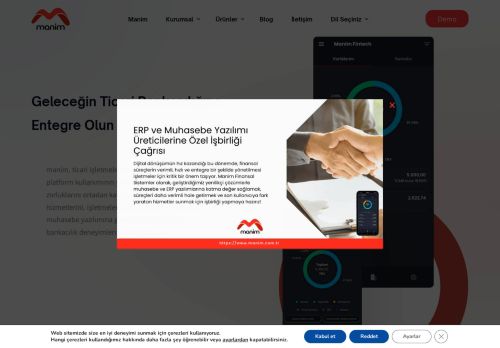 Manim – Geleceğin ticari bankacılığına entegre olun / Navigate the Complexities of Finance with Ease: Manim, Your Financial GPS!