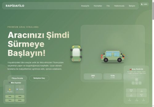 Lüks Araç Filosu - RapidaFilo