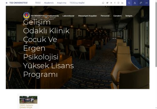 İletişim | TED Üniversitesi