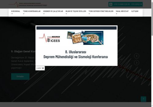 TÜRKİYE DEPREM MÜHENDİSLİĞİ DERNEĞİ