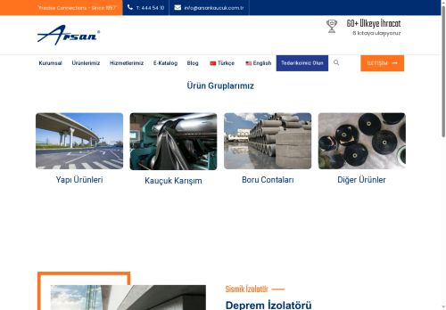 Kauçuk - Arsan Kauçuk - Güvenilir Çözümler