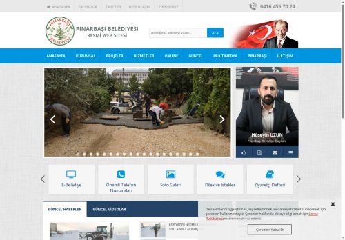 Pınarbaşı Belediyesi Resmi Web Sitesi
