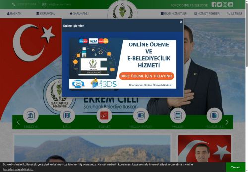 Saruhanlı Belediyesi Resmi Web Sitesi