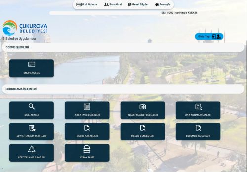 Sorgulama İşlemleri - ÇUKUROVA BELEDİYESİ
