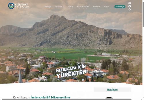 Kızılkaya Belediyesi – Resmi Web Sitesi