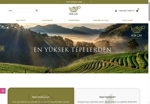 Rize'den Çay Siparişi - Senin İçin Seçtik: Hür Çay ile Çay Keyfini Yeniden Keşfet - Hürçay Rize Çayı