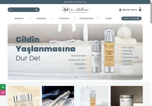 Skin Atelier | Online Alışveriş
