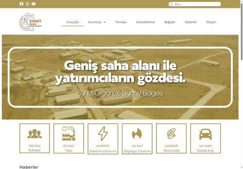 Şuhut Organize Sanayi Bölgesi – Şuhut Organize Sanayi Bölgesi Müdürlüğü