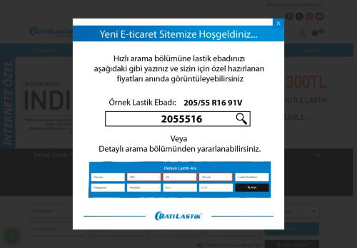 Batı Lastik A.Ş | Online Lastik Satış Mağazası